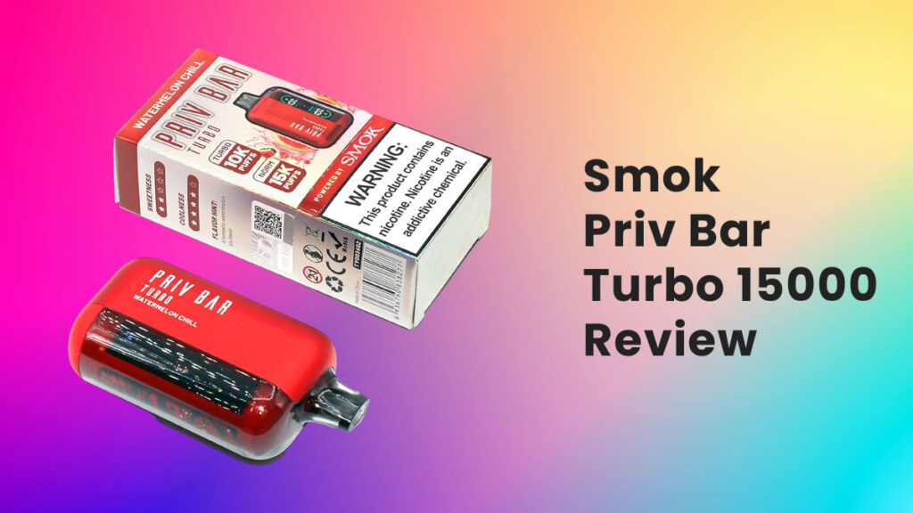 Smok Priv Bar Turbo Disposable Vape Review