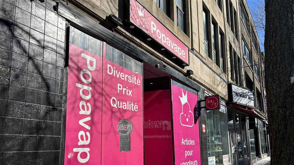 Quebec Youth Vaping Rates