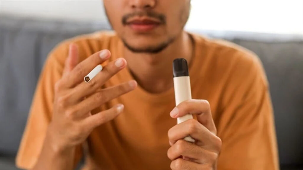 Vaping beats traditional quit aids