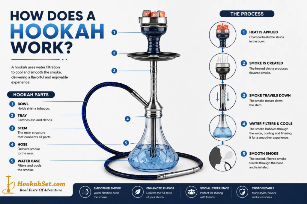 How Does a Hookah Work?